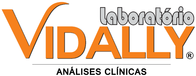 logotipo do laboratrio Vidally